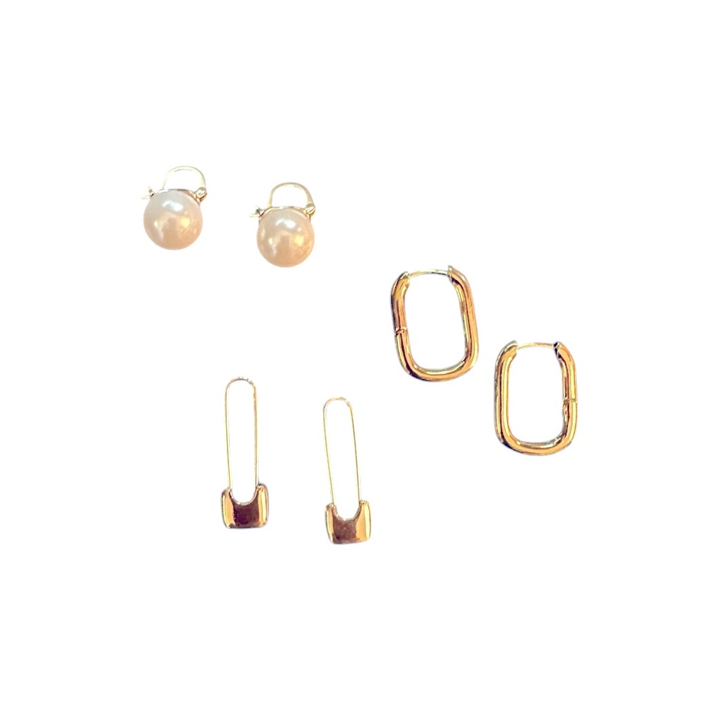 Set of 3 earrings